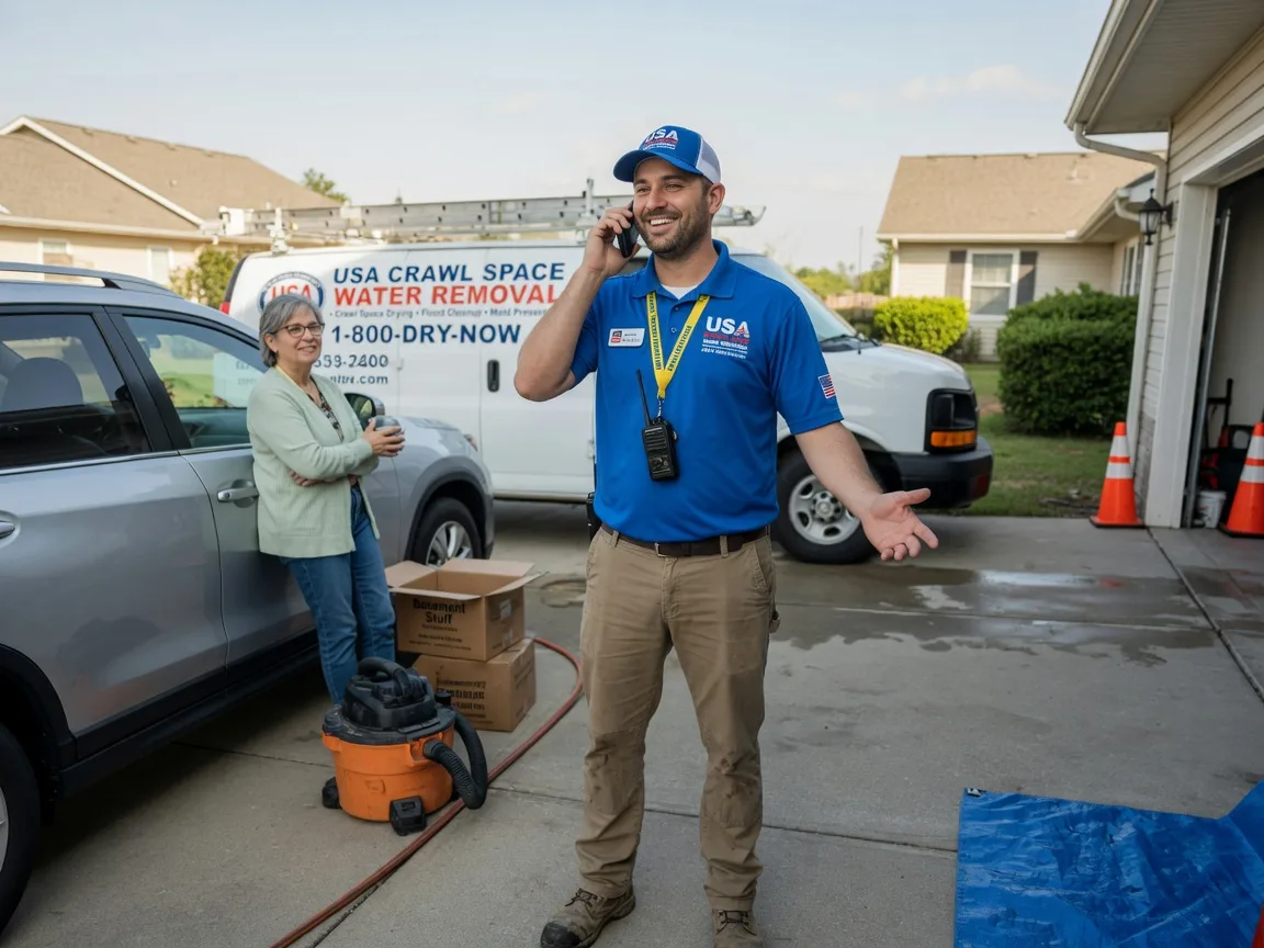 Crawl Space Water Removal Bailey, NC FAQs